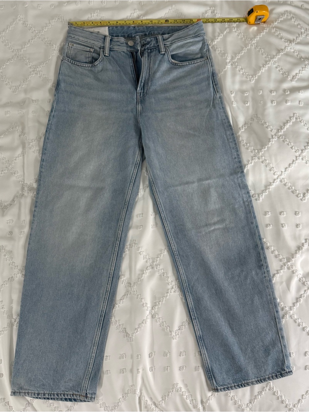 H&M Light Wash Loose Leg Jeans